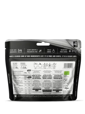 LYOFOOD EKO Owsianka jabłkowo-cynamonowa 210g