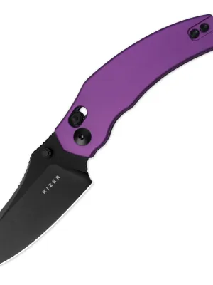Nóż Kizer Mini Bulldog Purple Aluminum Nitro-V