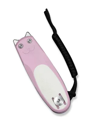 Nóż Civivi Purr Nitro-V Powder Pink & White G10