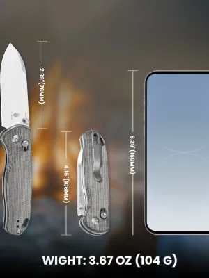 Nóż Kizer Drop Bear Micarta 154CM