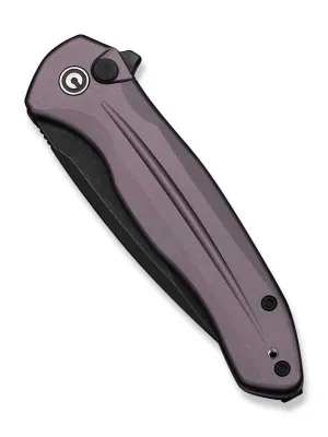 Nóż CIVIVI Button Lock Kitefin Purple Alu 14C28N