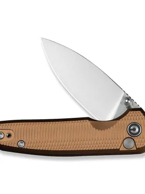 Nóż CIVIVI Mini Shakan Nitro-V Coyote Brown Alum