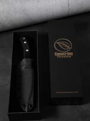 Nóż Casström No.10 SFK Black Micarta 14C28N Kydex