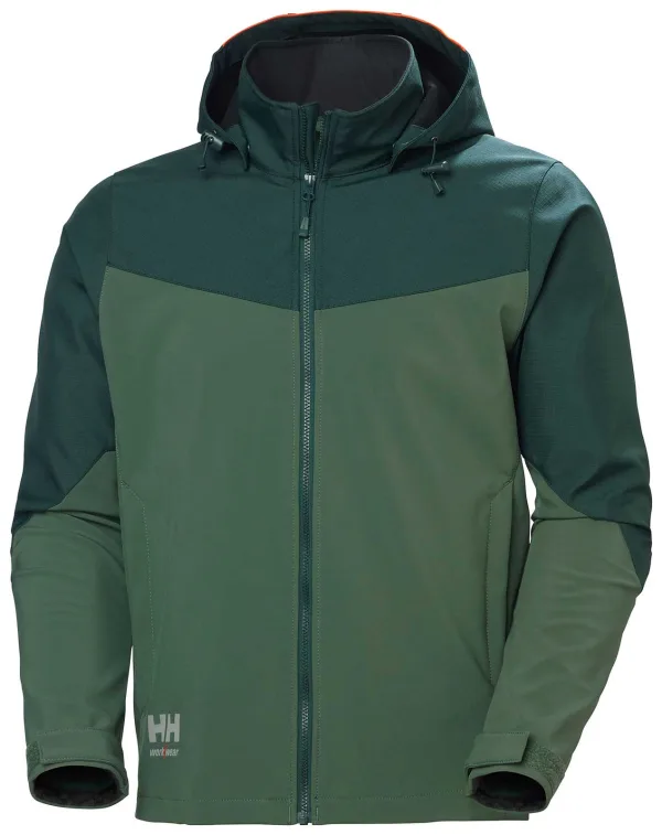 Produkt Softshell Helly Hansen Oxford Spruce/Darkest Spruc Obraz